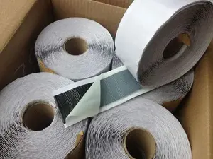 Çatı onarım yapışkanlı bant butil su geçirmez bant alüminyum rulo butil kauçuk bant - Product Image 4
