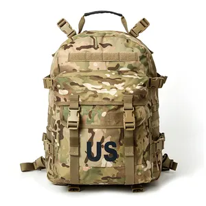 AKmax MOLLE 2 Tactical Assault Backpack 3 Day Pack 30L Multicam Survival Medium Rucksack Hiking Hunting trekking and fishing