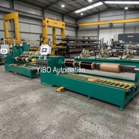 Machine d'enroulement de bobines auto-alignante à tension constante pour transformateurs de puissance haute/basse tension à haut rendement avec moteur