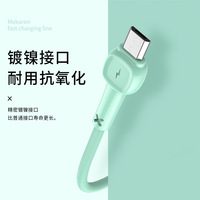 Câble de charge rapide Type-C 100W Macaron 5A personnalisé, qualité industrielle TPE pour usage intensif, compatible avec ordinateur, Android et pour