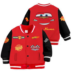 Giacca Varsity Personalizzata con Auto Cartoon, Unisex per Adulti, Cardigan Leggero con Bottoni a Scatto, Felpa Stile Baseball per Giovani - Product Image 4