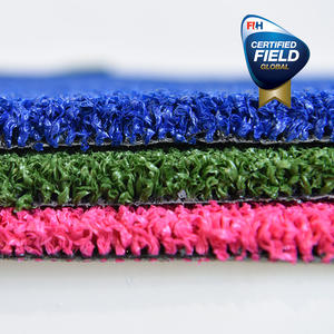 Gazon synthétique multifonctionnel pour hockey sur gazon approuvé par la FIH, gazon artificiel bleu pour hockey et cricket - Product Image 6