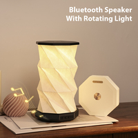 Fabricant le plus professionnel, meilleur prix, lampe en papier pliable rotative sans fil Bluetooth, base en papier ABS de haute qualité, imperméable