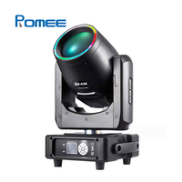 Lumière dynamique de Gobo de tête mobile de faisceau polychrome avec la lumière d'anneau de chasse de LED pour l'éclairage d'étape d'événement
