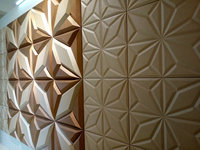 Panneau mural 3D panneau 3d de décoration murale de salon d'hôtel moderne, panneau mural 3d de matériaux de construction pour la décoration intérieure