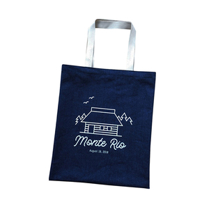 Sturdy Denim <strong>Coloured</strong> 12oz Cotton <strong>Canvas</strong> Tote Bag With Natural Cotton Flat Webbing Handles - Product Image 4