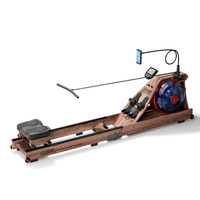 Máquina de Remo de Madera de Venta Directa de Fábrica YPOO, Máquina de Remo Magnética, Máquina de Remo Digital con Monitor