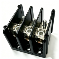 Bloc de distribution de puissance de type américain série ATA-115, SCCR 10 000 A 600 V 115 A, conforme UL/CUL, pour armoire de commande électrique