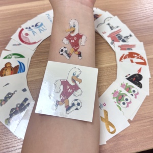 Design personalizzato tatuaggio temporaneo adesivo per i bambini di trasferimento dell'acqua all'ingrosso <span class=keywords><strong>tatuaggi</strong></span> non tossici - Product Image 3