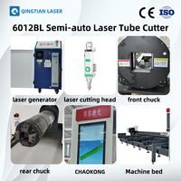 Máquina de Corte Láser de Fibra CNC de 4 Ejes y 3000W, Sistema de Carga Semiautomático, Procesamiento de Metal de Alta Eficiencia, Reducido Consumo
