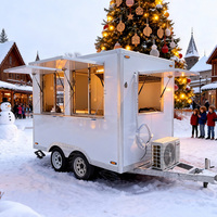 Food Truck Mobile de Rue pour la Vente de Gaufres, Crèmes Glacées, Crêpes, Smoothies, Desserts, Pancakes au Royaume-Uni