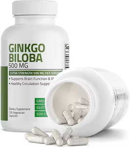 WELLBODY OEM/ODM private label fábrica fornecimento Halal natural orgânico Ginkgo Biloba Suplemento Extrato Ginko Biloba Cápsulas - Product Image 2