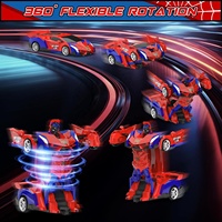 KK Nouveau Robot Araignée Transformable 1:18 à Télécommande 5 Canaux, Déformation à un Bouton, Voiture de Drift et de Cascade 360° Intérieur-Extérieur