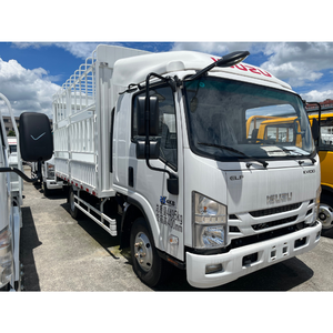 Camión Isuzu KV100 4x2 Diésel <span class=keywords><strong>de</strong></span> Cabina Sencilla y 130 <span class=keywords><strong>Caballos</strong></span> <span class=keywords><strong>de</strong></span> Fuerza, Camión <span class=keywords><strong>de</strong></span> Reparto Ligero y Pequeño con Reja <span class=keywords><strong>para</strong></span> Alimentos, ¡Venta Caliente! - Product Image 3