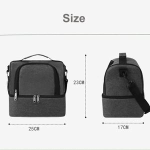 <b>Lunch</b> Bag Reusable <b>Insulated</b> Thermal Bag for Women Men Multifunctional Cooler and Warm Keeping <b>Lunch</b> <b>Box</b> Outdoor Picnic Bags - Product Image 6