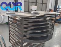 Joint d'étanchéité en caoutchouc NBR noir QQR 6,5 mm, joint torique, directement de l'usine du Hebei, service de découpe disponible en stock