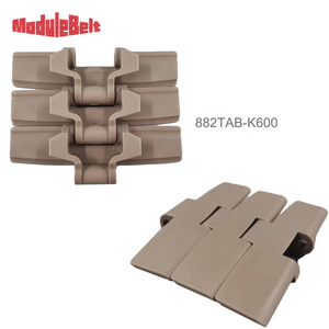 LF882-K600 konveyör için konveyör zinciri plastik masa düz üst üst zincir modüler plastik zincir - Product Image 1