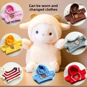 Peluche de Oveja Pequeña y Linda de Pok, Celebridad de Internet, Juguete de Lana Bordado, Ideal como Recuerdo de Cumpleaños y Bodas - Product Image 4