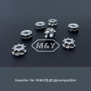 Hoge Snelheid W-H Tandhandstuk Waaierturbine Roterende Kliniek Handstuk Metaal En Staal Drukknop Tandheelkundig Handstuk - Product Image 3