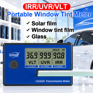 Linshang LS162A Mètre de mesure de la teinte des fenêtres 3-en-1 pour tester la transmission des ondes UV 365 nm et des ondes IR 1400 nm - Product Image 3