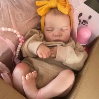 Muñecas Bebé Reborn Realistas de 19 Pulgadas, Muñeco Bebé Levi Realista, Muñeca Reborn de Silicona Suave con Peso Real para Niñas