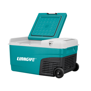 Automotive Interior Outdoor Electric Cooler 20V <strong>Portable</strong> Easy-Carry Mini <strong>Lithium</strong> <strong>Battery</strong> Power Car Cooler <strong>Fridge</strong> with Compressor - Product Image 2