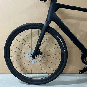 Bicicleta de Gravel de Carbono V1 al por Mayor de Fábrica, 12 velocidades, 700*38c, para Ciclismo de Carretera, para Hombres y Mujeres, Gravel V1-pb (25yr)rs-24s, Hidráulica - Product Image 5