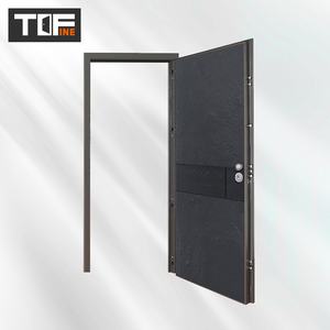 Puerta <span class=keywords><strong>de</strong></span> Acero Metálica Impermeable <span class=keywords><strong>de</strong></span> Diseño Popular, Puerta <span class=keywords><strong>Exterior</strong></span> <span class=keywords><strong>de</strong></span> Hierro con Múltiples Cerraduras y Goma <span class=keywords><strong>de</strong></span> Reducción <span class=keywords><strong>de</strong></span> Sonido, Sin Reseñas Todavía - Product Image 2