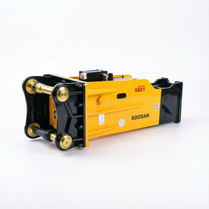 SB81 New Box Type Hydraulic Breaker with Core Chisel Components Hammer Engine Motor for Construction and Mining Industries - Product Image 1