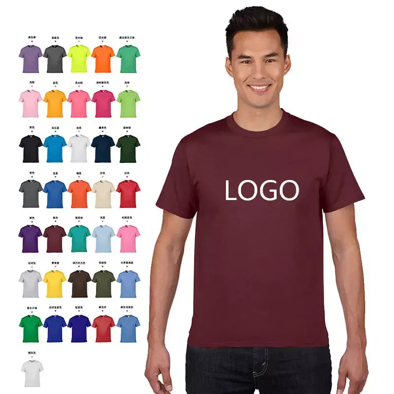 High Quality Custom Logo Fashion Polyester Printing Sports Sublimation Man blank T-shirt 3d digital print casual style