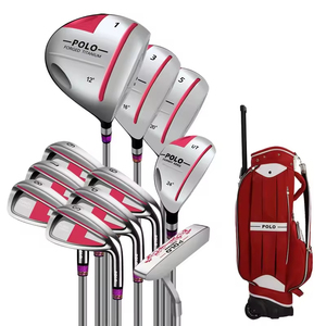 Ensemble complet de clubs de <span class=keywords><strong>golf</strong></span> professionnels pour femmes en alliage de titane et carbone, avec poignée en caoutchouc légère et sac de <span class=keywords><strong>golf</strong></span> – Vente en gros usine - Product Image 1