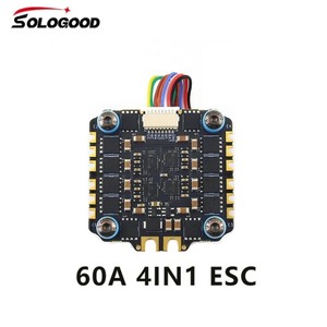 SoloGood F722 60A Stack ICM42688P Dual BEC OSD BlackBox Controlador <span class=keywords><strong>de</strong></span> vuelo ESC 3-6S LIPO FPV 7-10 pulgadas RC FPV <span class=keywords><strong>Freestyle</strong></span> Drones - Product Image 5