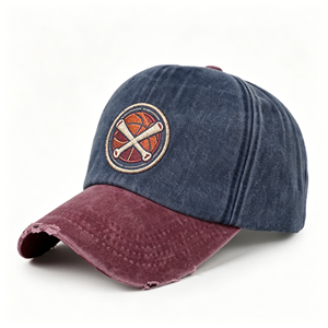 Casquette de baseball d'extérieur personnalisée en coton à 6 panneaux pour hommes et femmes, avec broderie et patch tissé, qualité OEM supérieure, vente en gros - Product Image 1