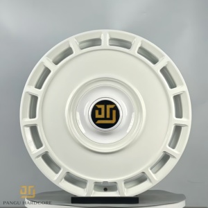 Jantes en alliage forgé de style rétro personnalisées PCD ET Offset 17 18 19 20 21 22 pouces blanches pour BMW Land Rover Defender Mercedes G - Product Image 3