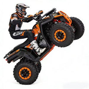 <span class=keywords><strong>Cuatrimoto</strong></span> de Gasolina de <span class=keywords><strong>180</strong></span> CC y 4 Tiempos, 4 Ruedas, 55 km/h, Transmisión Automática por Cadena para Adultos - Product Image 2