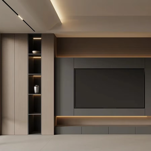 <span class=keywords><strong>Diseño</strong></span> Interior Moderno <span class=keywords><strong>de</strong></span> Lujo, Conjuntos <span class=keywords><strong>de</strong></span> Sala <span class=keywords><strong>de</strong></span> Estar, Planos 3D, Mueble para TV, Muebles Completos para Sala <span class=keywords><strong>de</strong></span> Estar, Soluciones Personalizadas - Product Image 1