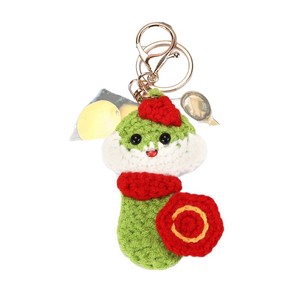 Amigurumis Mini Knitting Animal Keychain Chinese Zodiac Sign <b>Toys</b> <b>Rabbit</b> Mascot Crochet Handmade Bag Key Chains Charms Accessory - Product Image 5