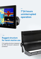 Écran tactile marin IP67 1500 nits 15,6/18,5/21,5 pouces, affichage industriel étanche pour extérieur, lisible en plein soleil