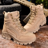BAEWOON TB30 Bottes tactiques montantes d'extérieur pour homme, idéales pour la jungle, la randonnée Delta, le camping et le désert, de haute qualité
