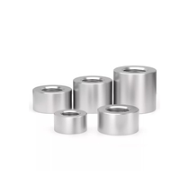 Bouchon de tuyau à filetage interne haute pression à paroi épaisse soudé robuste pour système de pipeline hydraulique SS304
