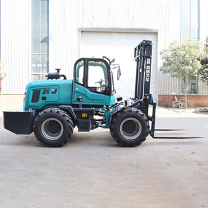 Empilhadeira <span class=keywords><strong>Diesel</strong></span> 4x4 de 4 Toneladas para Armazém, Empilhadeira Hidráulica para Terrenos Acidentados em Fazendas e Florestas - Direto da Fábrica Chinesa - Product Image 5