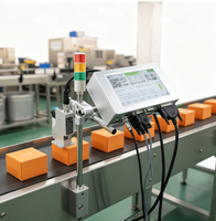 T190ES25.4mmTIJ Imprimante de câble d'étiquettes par lots Machine de codage de date d'expiration Imprimante à jet d'encre en ligne pour l'emballage alimentaire