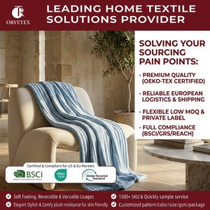 Couverture en <span class=keywords><strong>fausse</strong></span> <span class=keywords><strong>fourrure</strong></span> décorée anti-boulochage, écologique et personnalisée <span class=keywords><strong>haut</strong></span> <span class=keywords><strong>de</strong></span> <span class=keywords><strong>gamme</strong></span> Orvetex Factory avec flanelle pour garçon et fille - Product Image 2