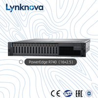 Servidor en Rack PowerEdge R740 16SFF 2U, Doble Xeon de 2.ª Generación, 16x2.5 NVMe, 3TB de Memoria, Virtualización VDI, en Stock