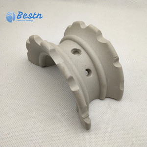 Matériaux de remplissage pour colonnes d'industrie chimique : Anneaux de selle en céramique d'alumine Intax 1'', 2'', 3'' - Product Image 3