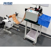 Machine de découpe de précision de rouleaux en feuilles pour le traitement continu des matériaux en rouleaux non tissés