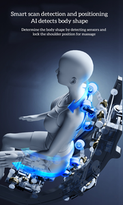 VCT-Y51多機能USB充電指圧マッサージチェアフットスパ全身マッサージシートゼロ重力マッサージチェア - Product Image 5