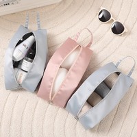 Organisateur de voyage pour sous-vêtements, chaussettes et vêtements, sac de rangement portable en nylon pour valise, sac assorti, cube de rangement moderne et minimaliste