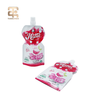 Túi Đựng Nước Ép Sữa Chua Bằng Nhôm Có Vòi Chất Lượng Cao <span class=keywords><strong>Doypack</strong></span> Bao Bì Đứng Có Vòi - Product Image 5