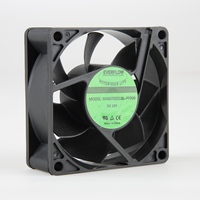 Ventilateur axial 7025 DC 12V à fort débit 45CFM, moteur sans balais 4800RPM, pour armoire de commande PLC et alimentation électrique